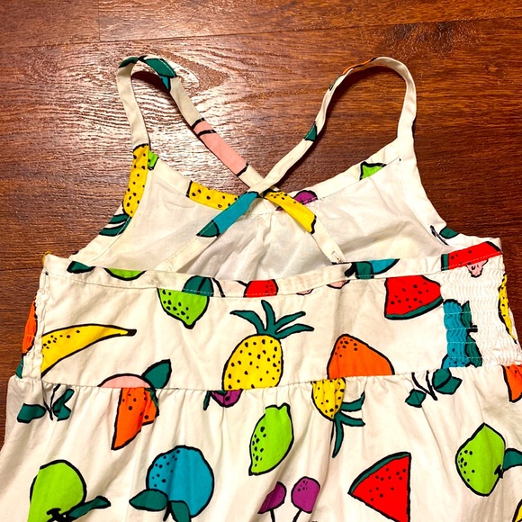 Hanna Andersson Fruit Tank Style Long Maxi Dress Girl’s Size 6-7 120cm - Picture 3 of 10